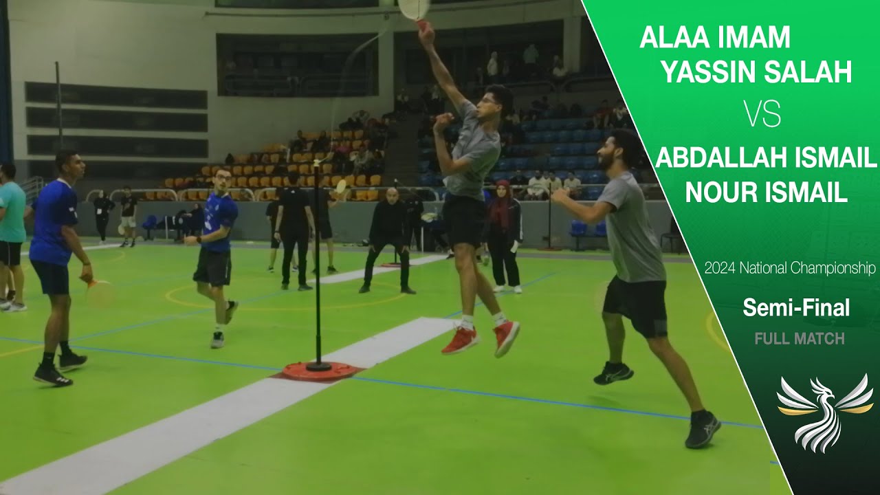 Alaa Imam & Yassin Salah VS Abdallah Ismail & Nour Ismail - 2024 National Championship Semi-Final