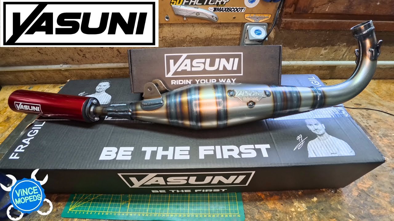 Pr&eacute;sentation NOUVEAU Pot YASUNI Mobylette - PEUGEOT 103 💨