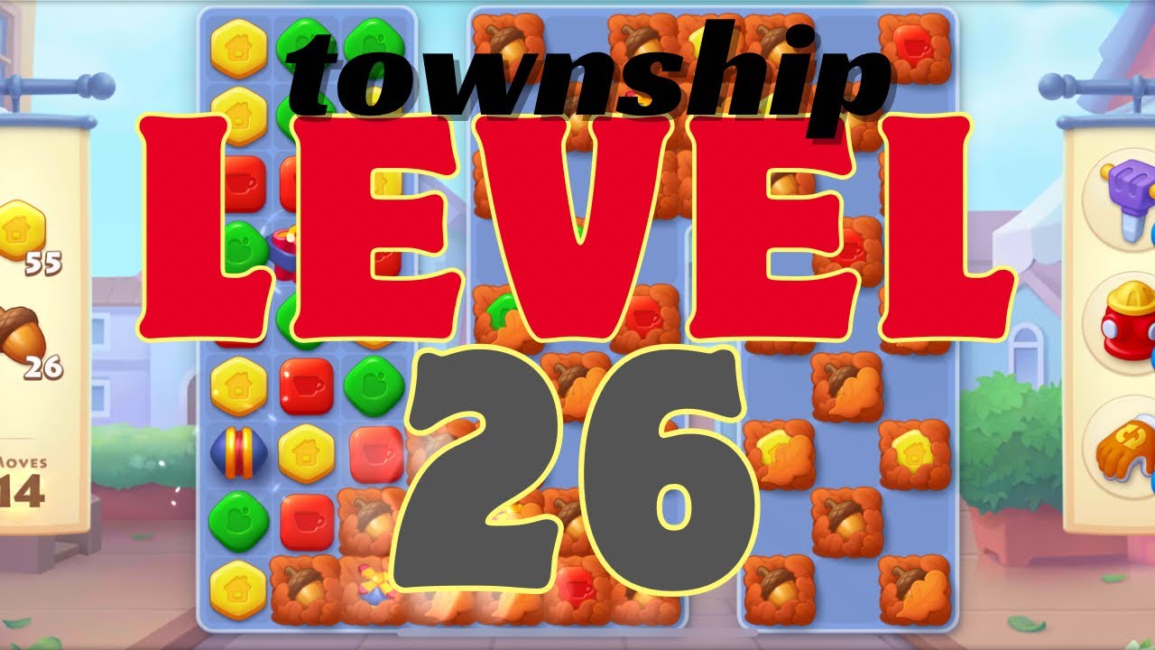 Township game level 26 beginner fun mini game