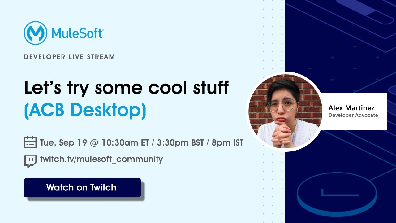 Let's try some cool stuff! AKA: ACB Desktop