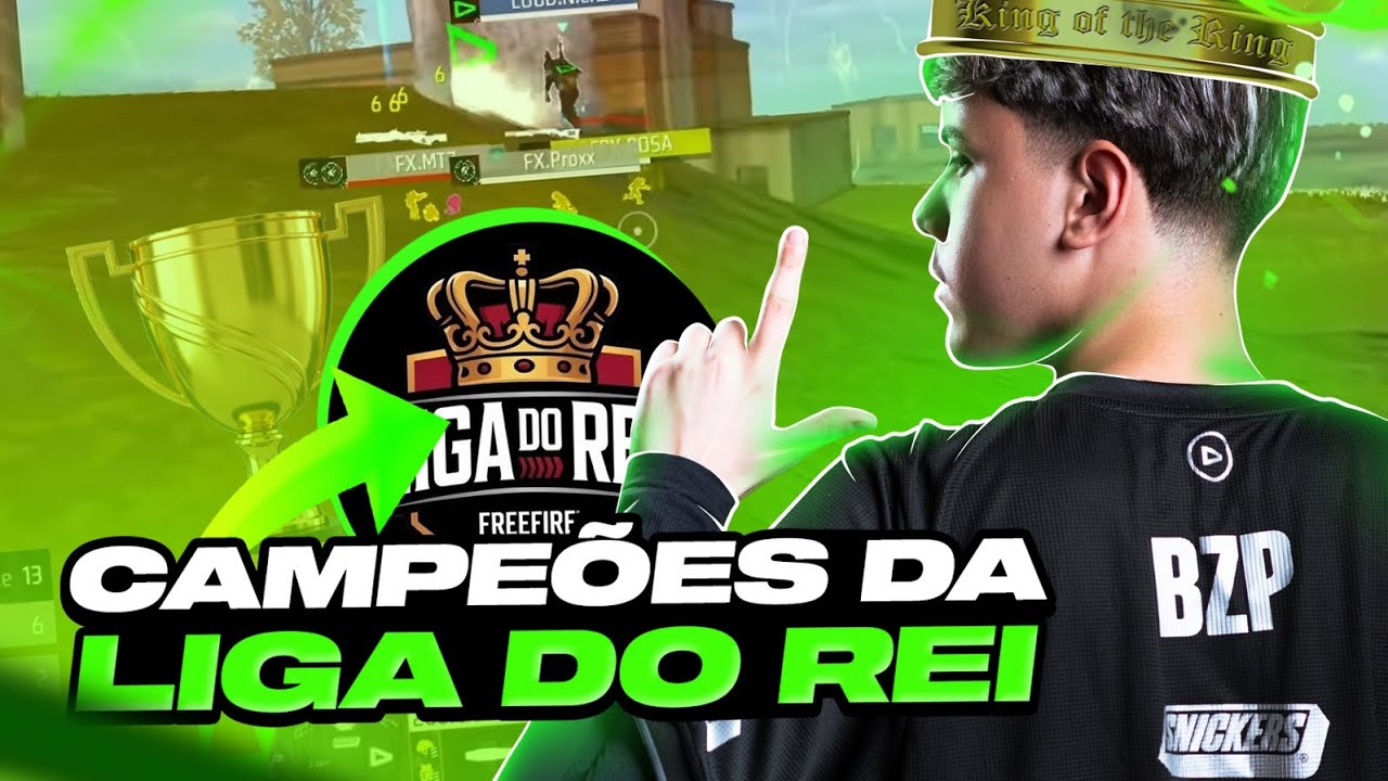 CAMPEÕES DA LIGA DO REI 🏆 HIGHLIGHTS FREE FIRE - LOUD BZP