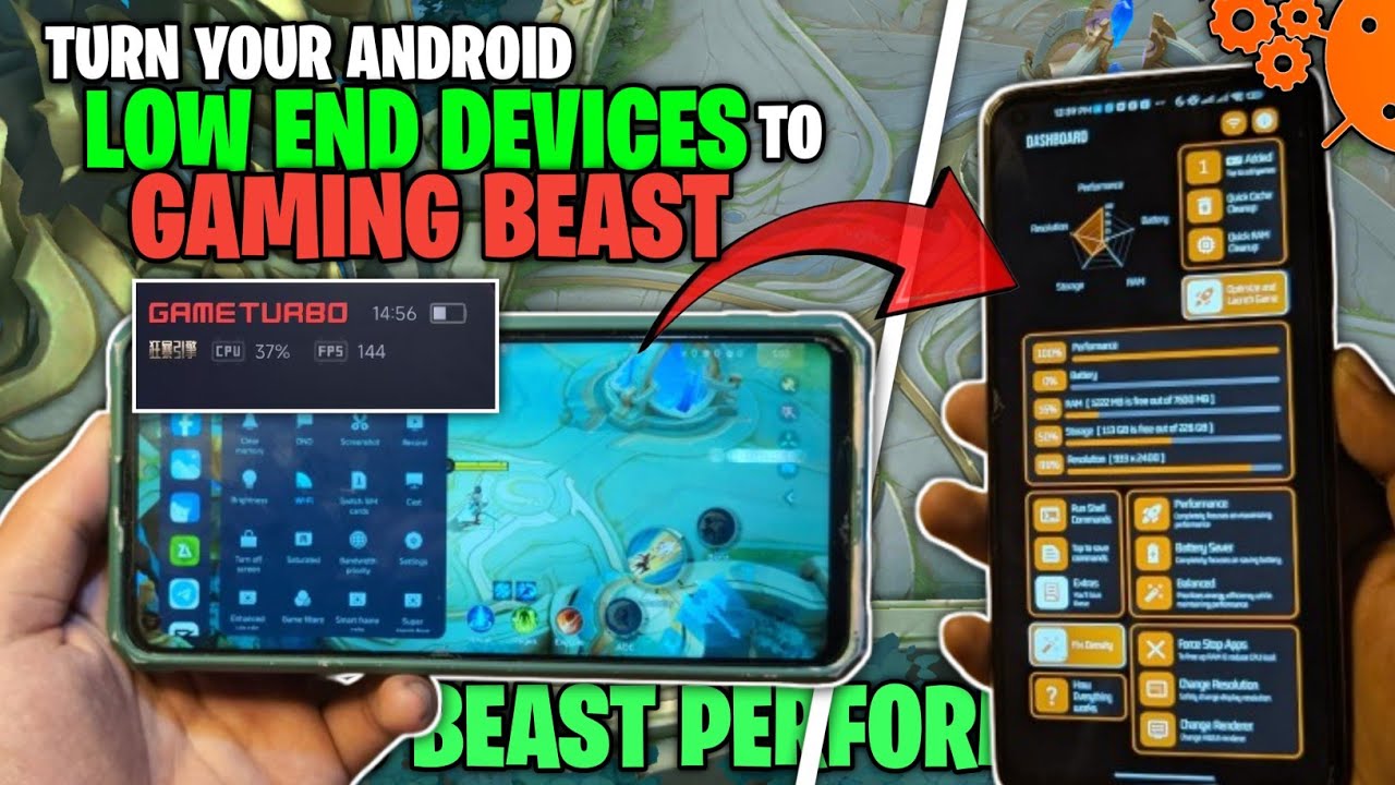 Turn Your Android LOW END DEVICES into a Gaming Beast with UltDroid!