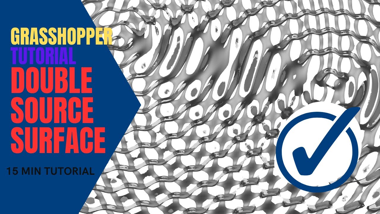 Grasshopper Tutorial: Creating Surfaces with Dual Sources 🌀🔗