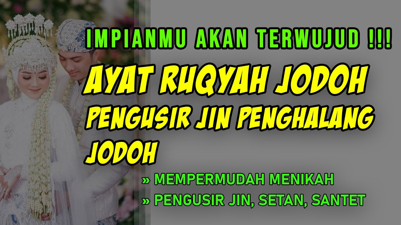 SIMAK 10 MENIT SAJA SETIAP HARI !! MENIKAH & BERJODOH BUKAN LAGI MIMPI. JODOH DATANG & MENIKAH