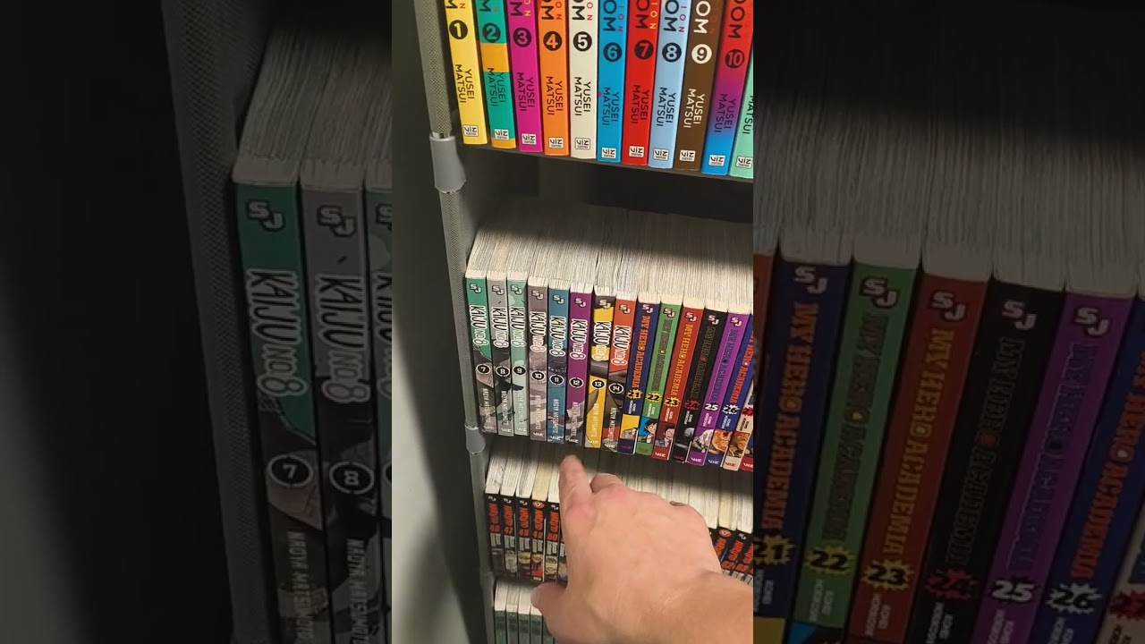Organizing my manga collection | My first organization video
