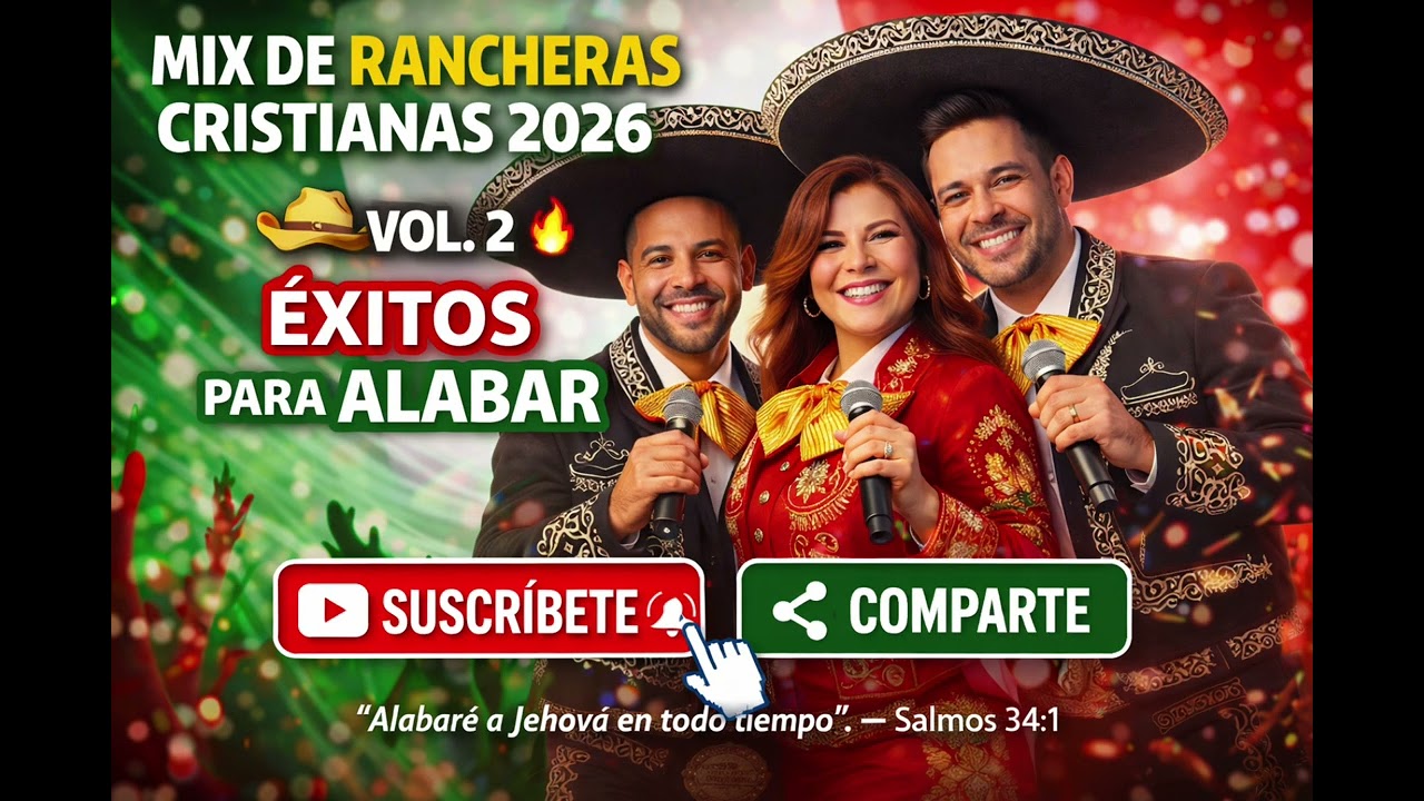 Mix de Rancheras Cristianas 2026 🤠🔥 | Vol. 2 #rancheras #rancherascristianas 