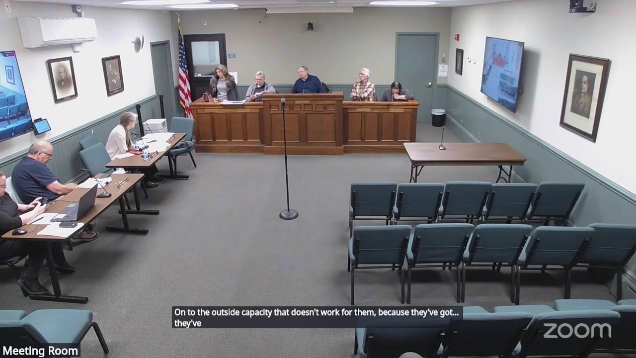 Planning Board Meeting 1/7/2026