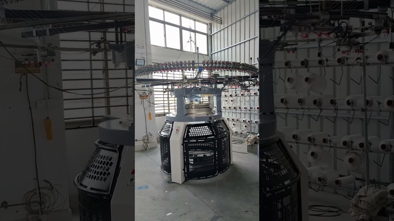 Double Jersey Interlock & Rib Tubular Knitting Machine