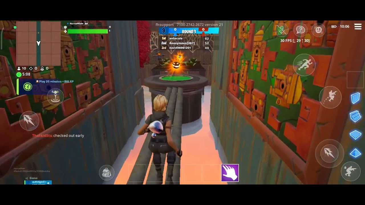 fortnite Mobile 222 Level Freaky Farm Deathrun👻👻👻🎃🎃.