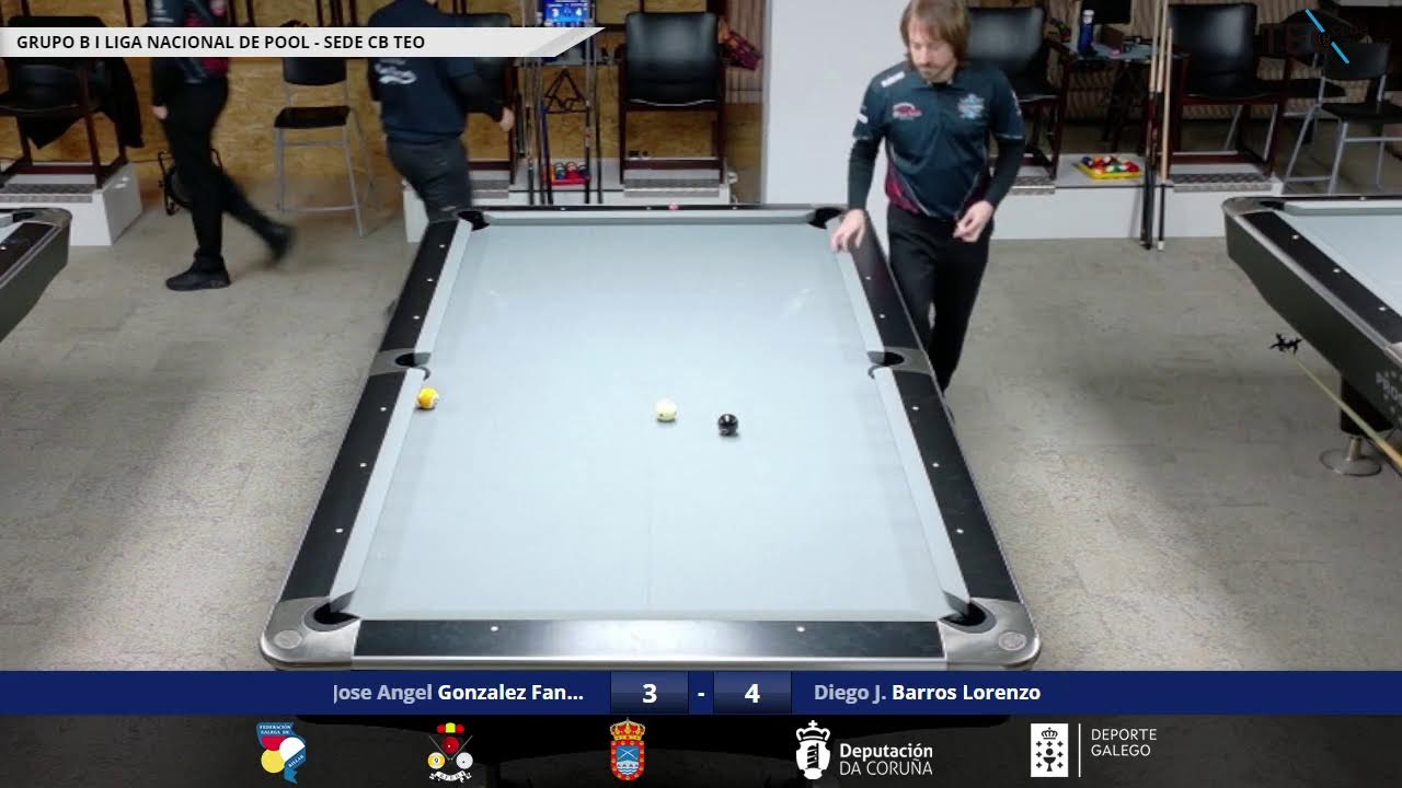 MESA 7 - LIGA NACIONAL DE POOL 25/26 - SEDE TEO