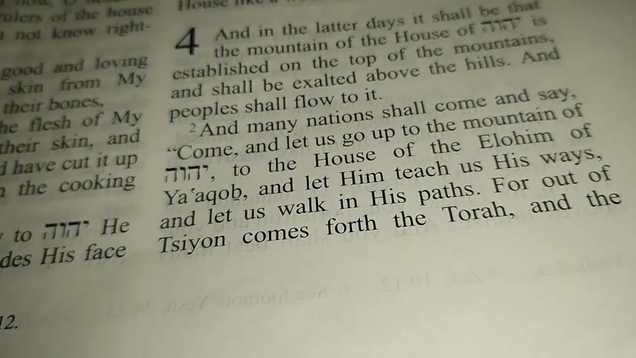 The Bible verses that motivated me to Homestead