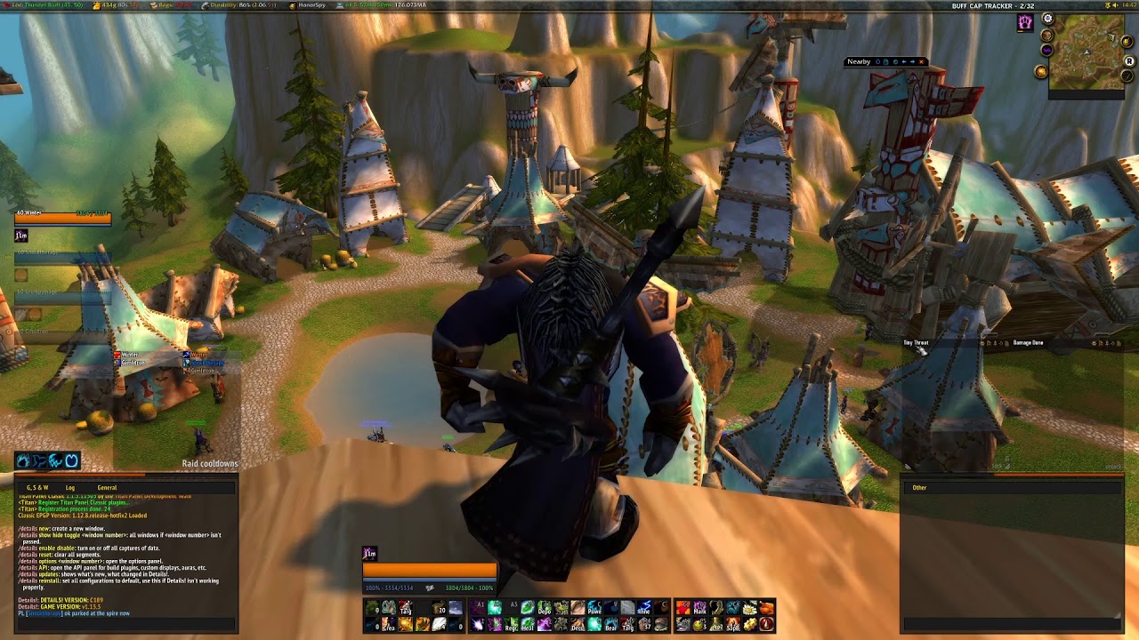 How to open tiny threat in classic wow