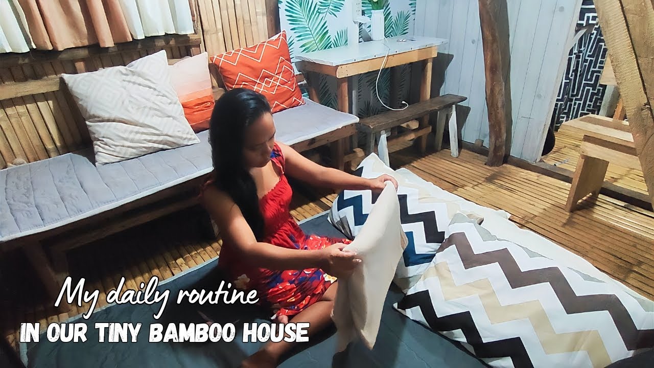 A day in our tiny bamboo house / Where all my dreams started - Countryside life Philippines