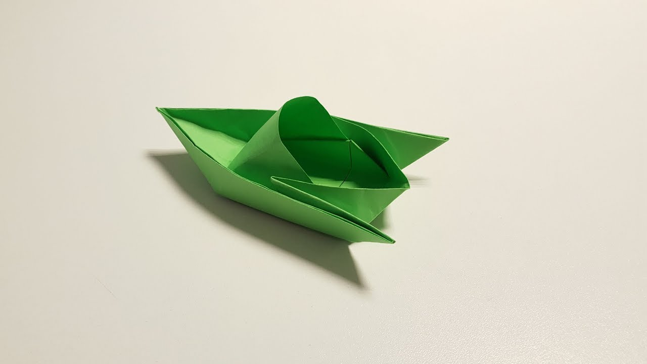 Origami Tekne (Boat)
