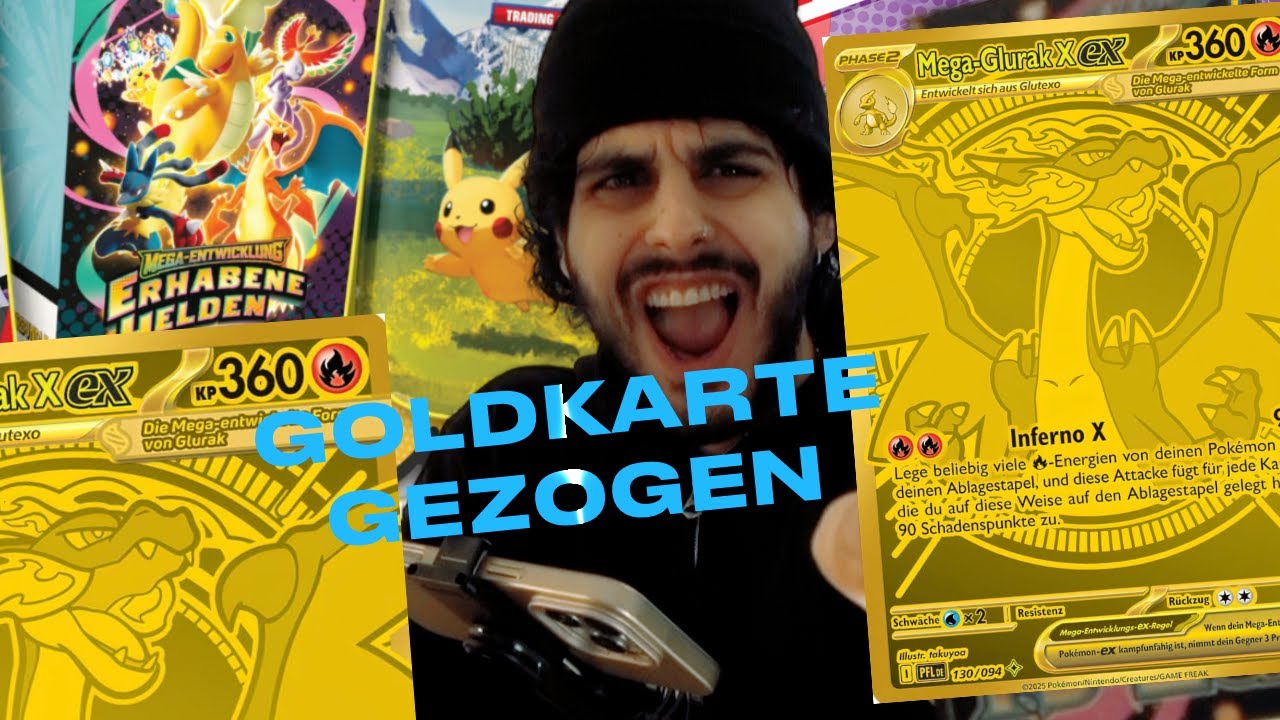 Das GOLDENE  Mega Glurak Y GEZOGEN 🔥 Erhabene Helden! | OPENING