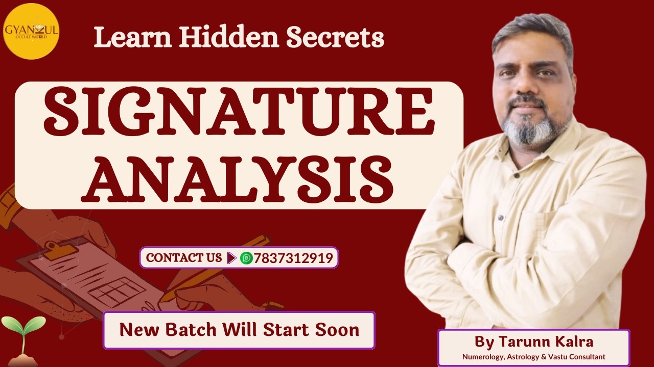 Your Signature Reveals Your Secrets | Signature Analysis | Signature Psychology | Tarunn Kalra