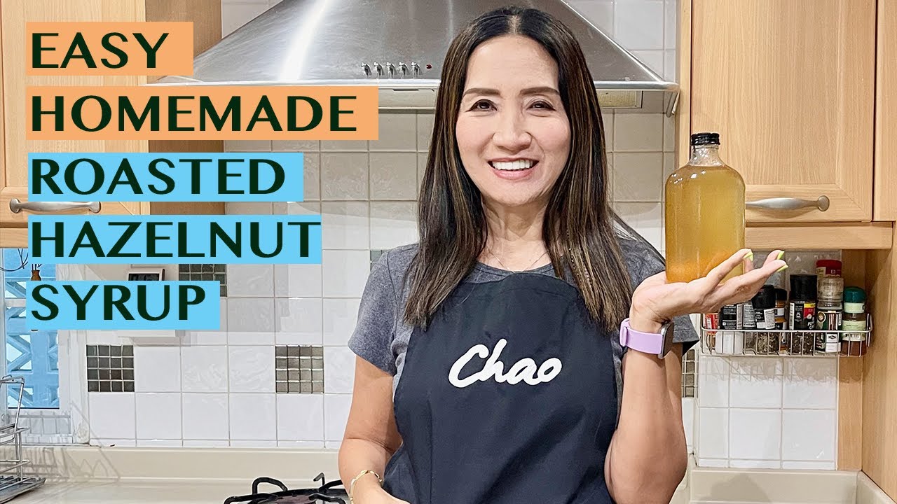 COST SAVINGS: HOW TO MAKE HOMEMADE ROASTED HAZELNUT SYRUP FOR COFFEE & TEA DRINKS