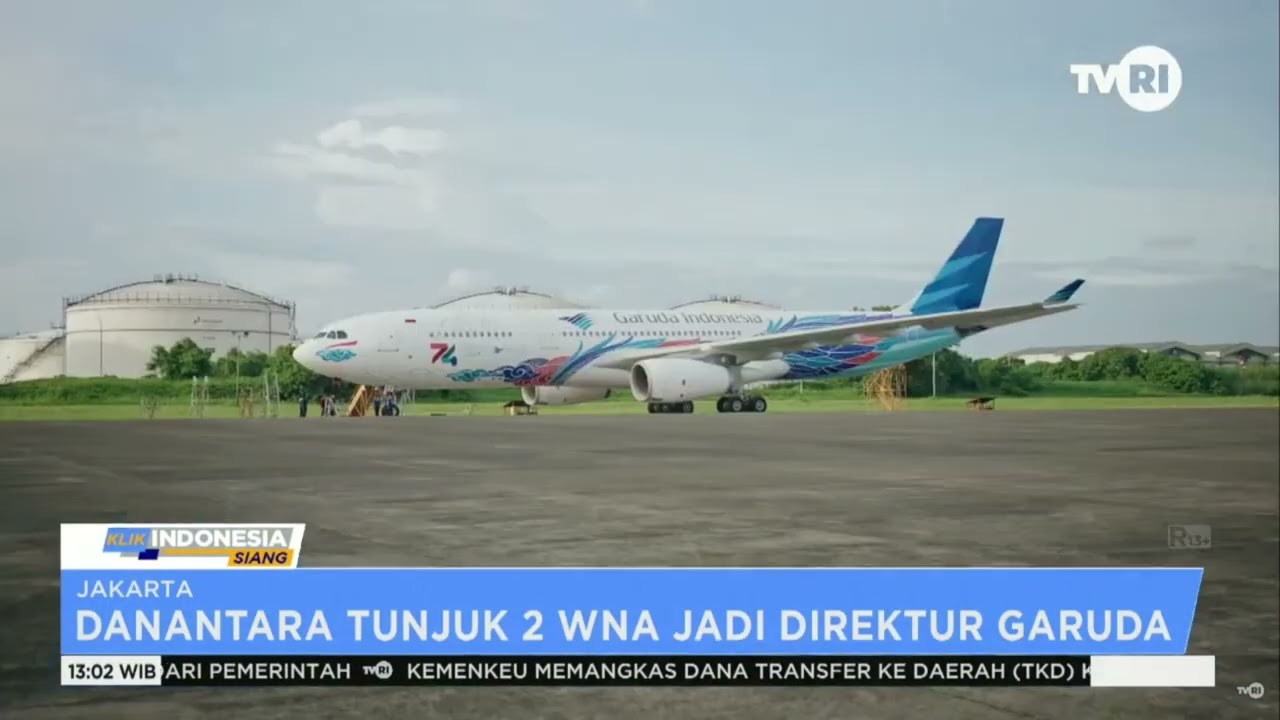 Danantara, Garuda Indonesia Angkat 2 WNA Jadi Direksi