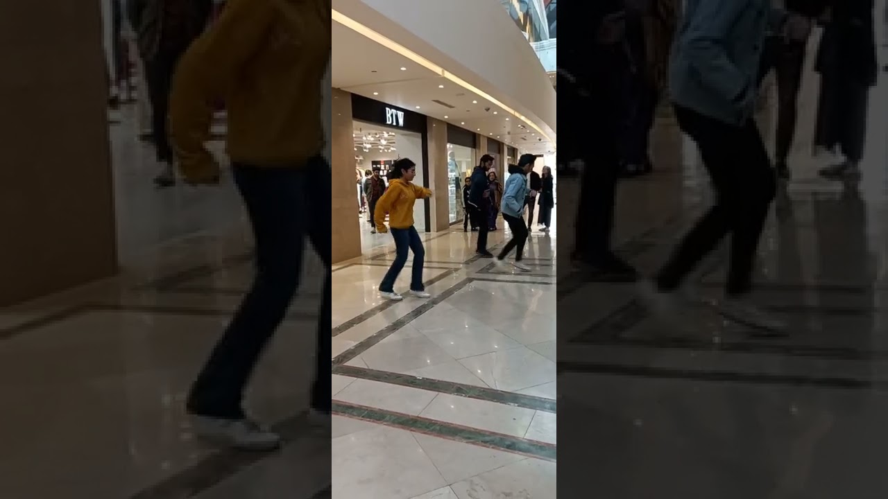 btw launched at lake city mall . dance by Lums dance society.