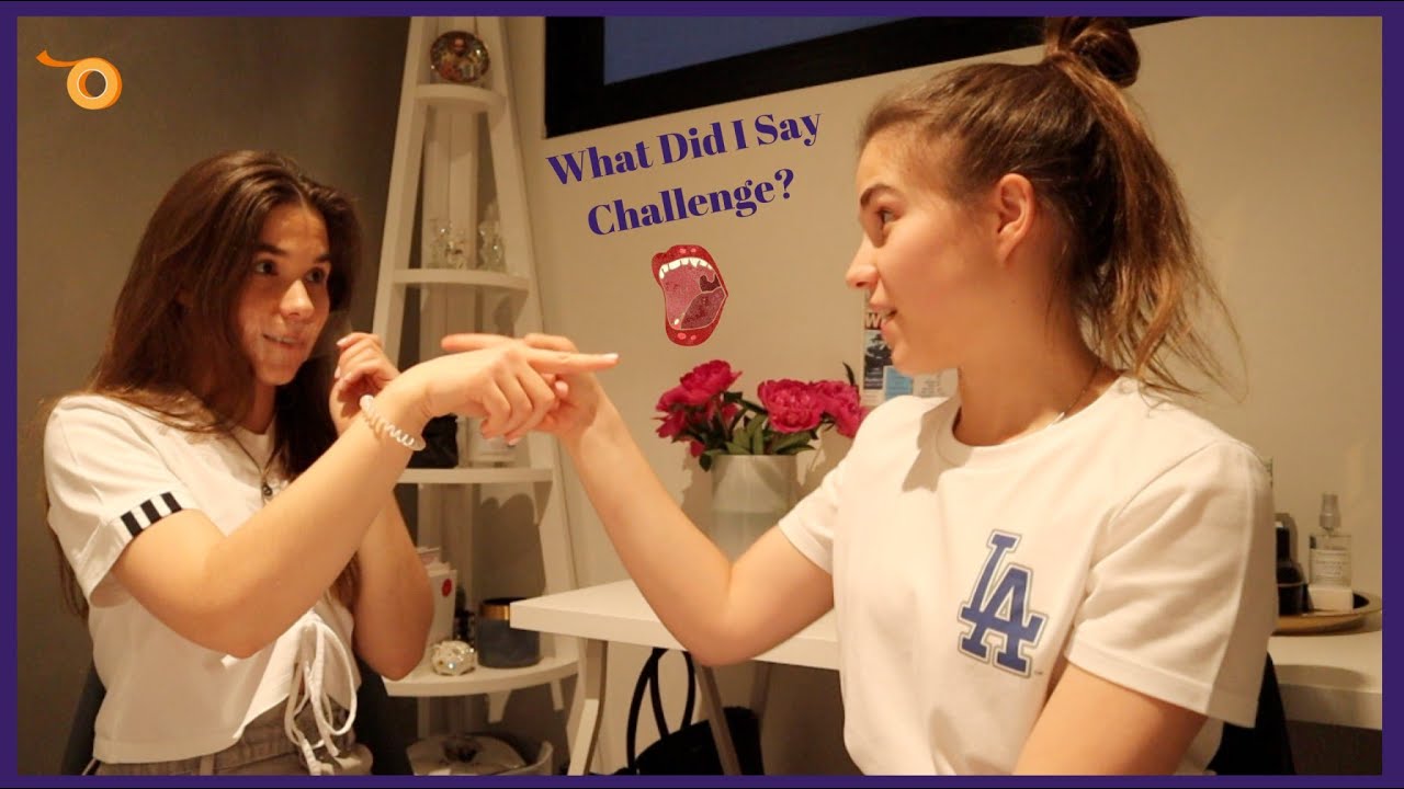 What Did I Say Challenge? | Twins Edition - Twice Twisted