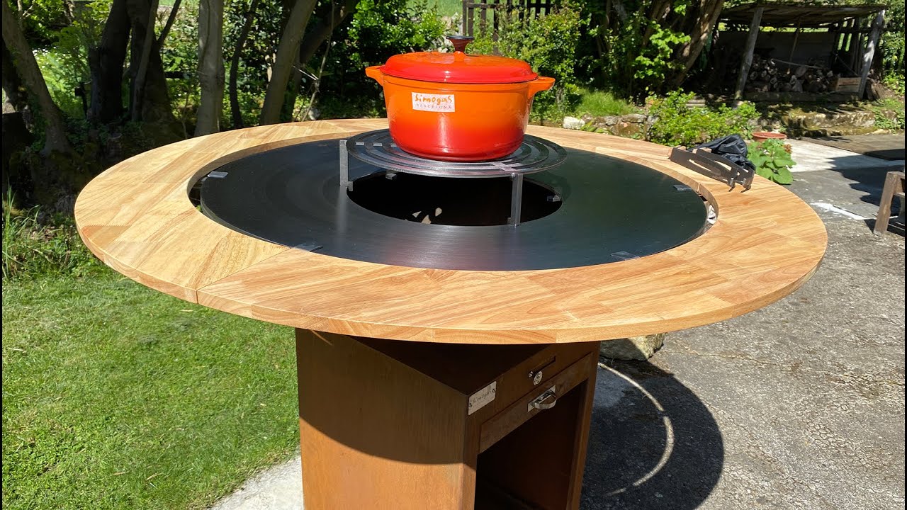 Brasero plancha Saturn 100 de Simogas