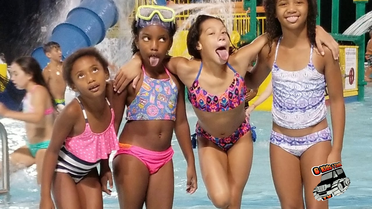 6 Kids 1 Tank Happy National Waterpark Day pt. 2!