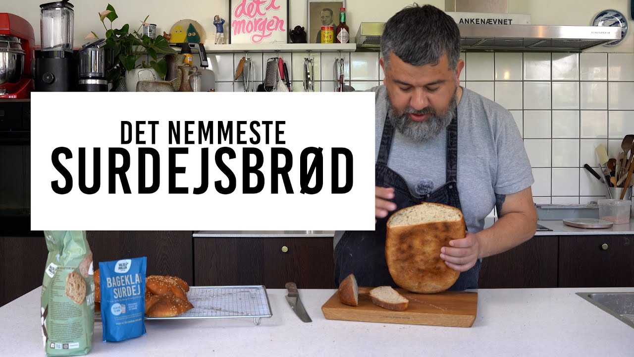 Det nemmeste surdejsbrød.