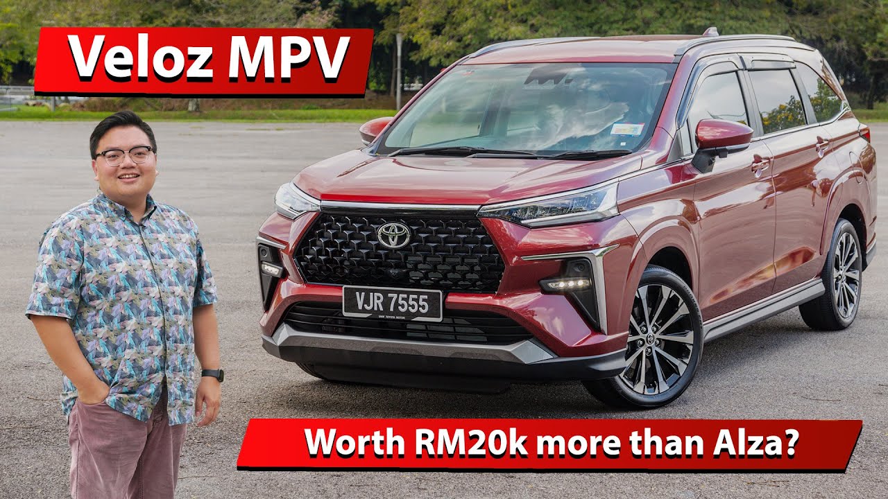 2023 Toyota Veloz Malaysian review - RM95k, worth it over Alza?