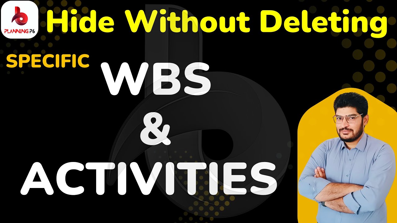 How to Hide Specific WBS and Activities in Primavera P6 Without Recurrence | Primavera P6 Hide WBS