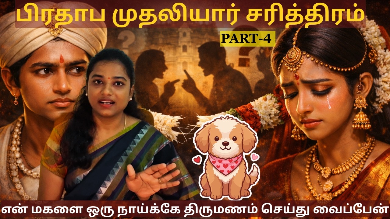 பிரதாப முதலியார் சரித்திரம் - என் மகளை நாய்க்கு கல்யாணம் செய்து வைப்பேன் | Part-4