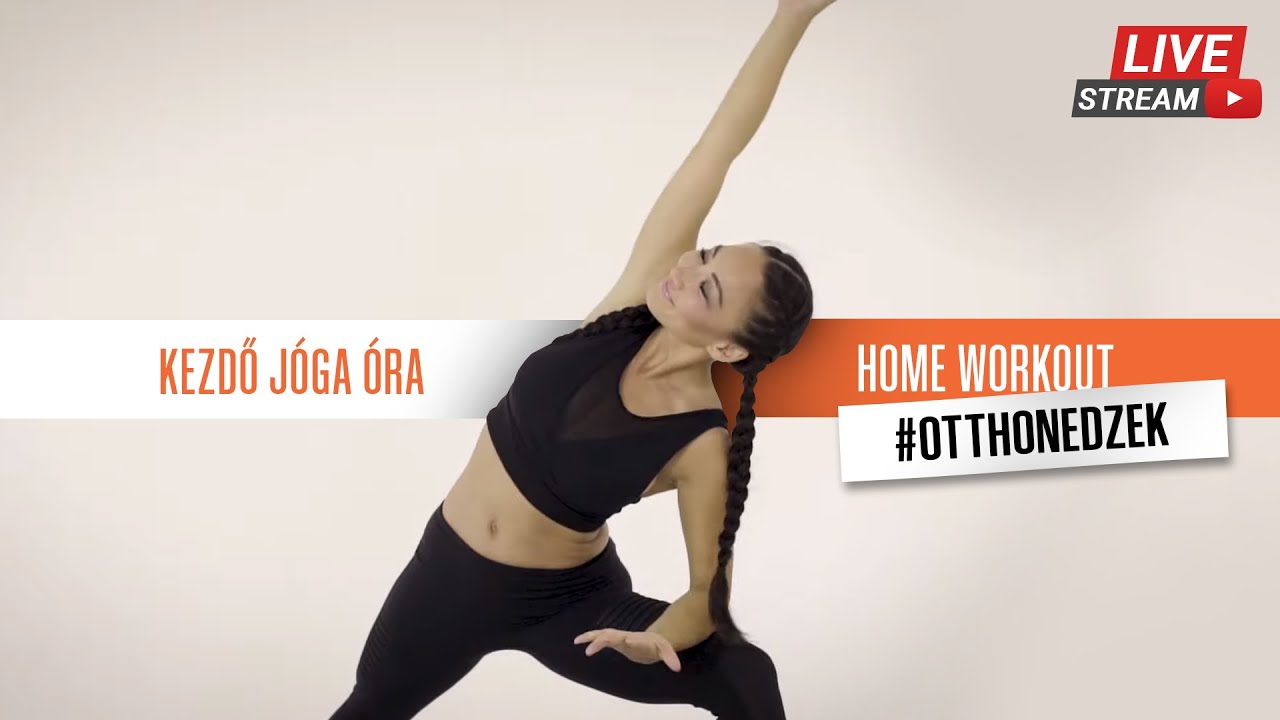 GymBeam Team HomeWorkout l Jóga edzés l Nagy Anna