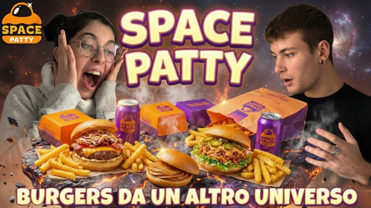 SPACE PATTY: 7 ORE di FILA per un BURGER?! Organizzazione DISASTROSA 🤯 | BimbiGiganti