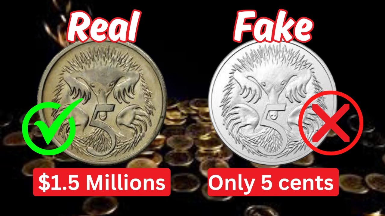 Australia's Rarest 5 Cents Coins: Worth Millions!
