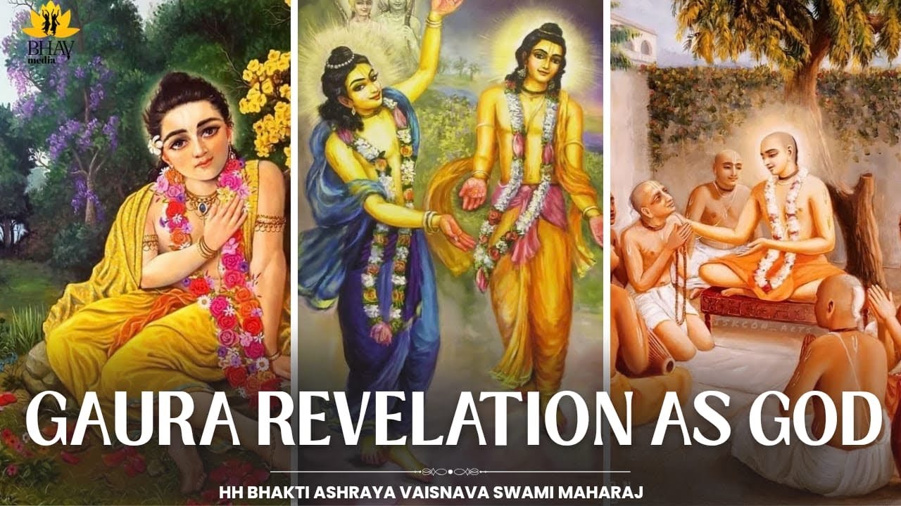 Gaura revelation as GoD CB Madhya 2.255 onwards || ISKCON Mayapur || Bhakti Ashraya Vaisnava Swami