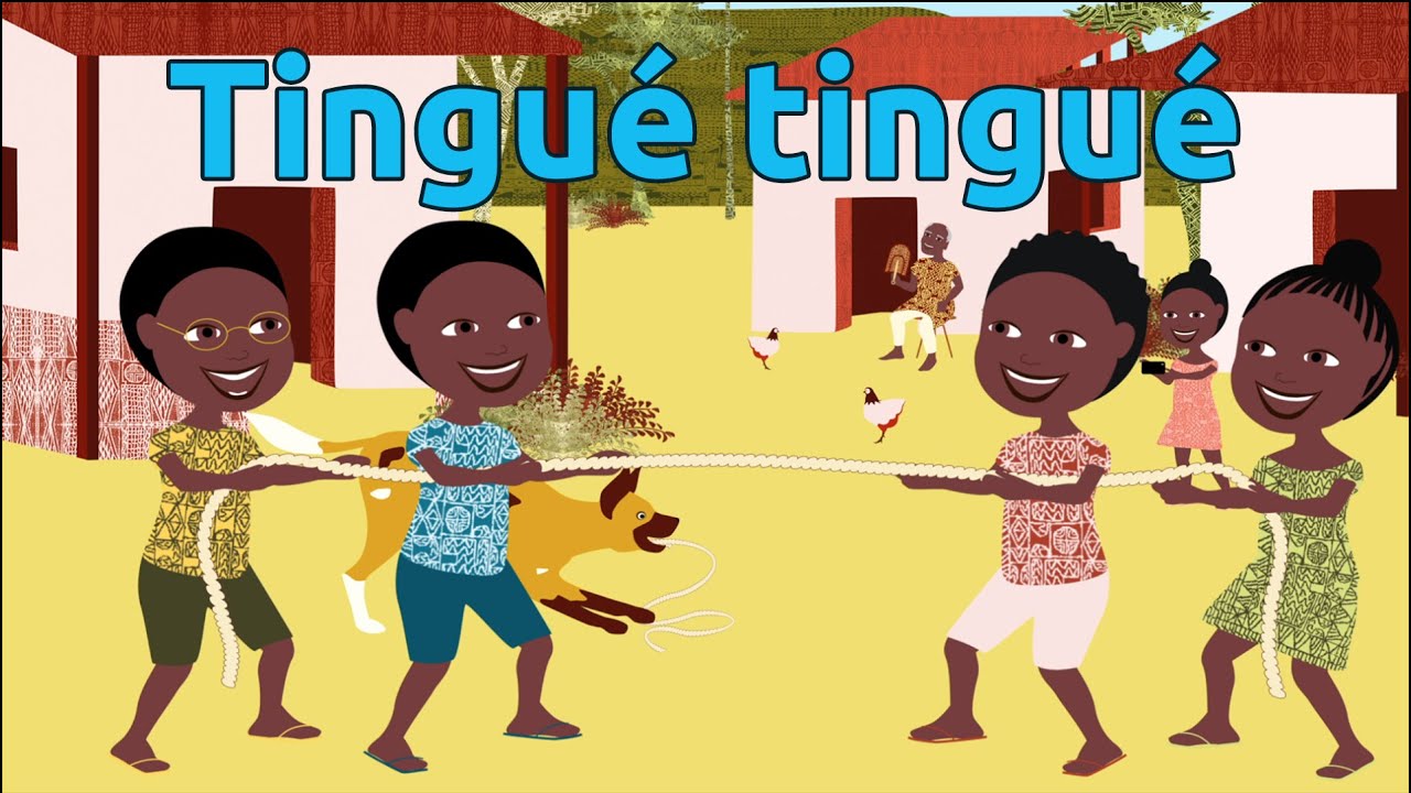 Tingué tingué  - Comptine-jeu de corde camérounaise pour enfants (avec paroles)