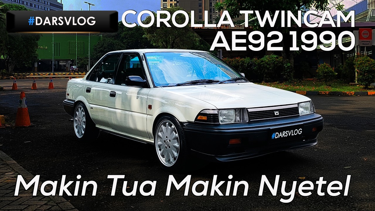 MODIFIKASI SIMPLE NYETEL - Toyota Corolla Twincam AE92 1990 ‼️ #DARSVLOG