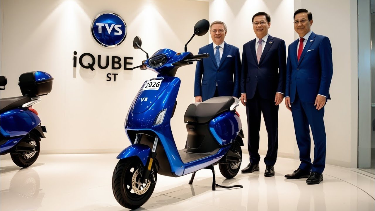 2026 TVS iQube ST EV | Smooth, Smart & Sporty Ride