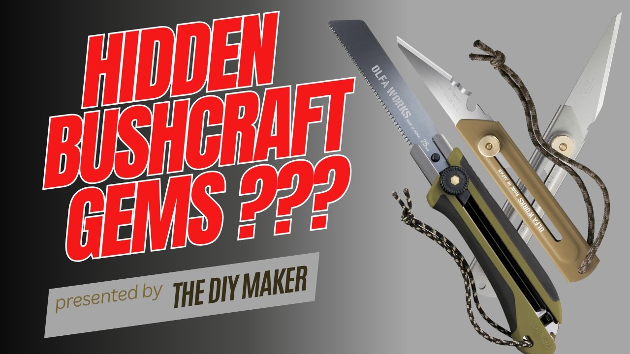 Удивительные ножи и пилы Olfa Bushcraft: доступное японское снаряжение для активного отдыха