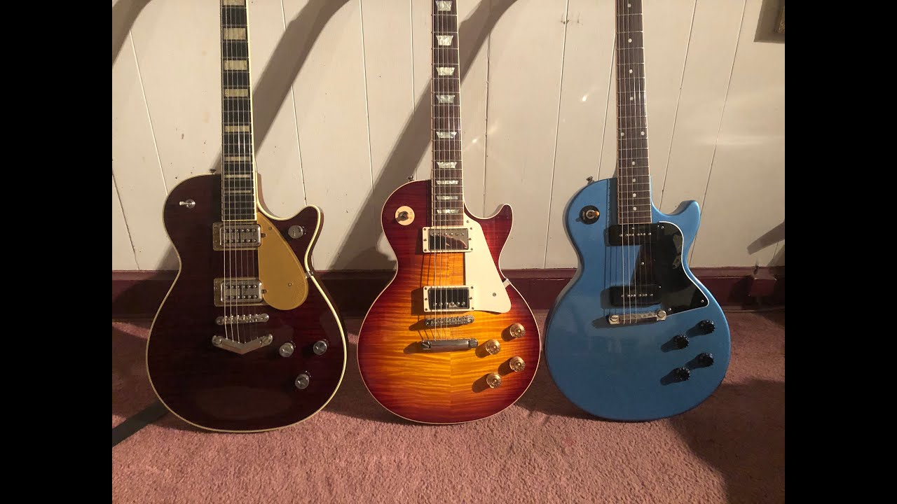 Single Cut Comparison - Gibson, Gretsch & Fender