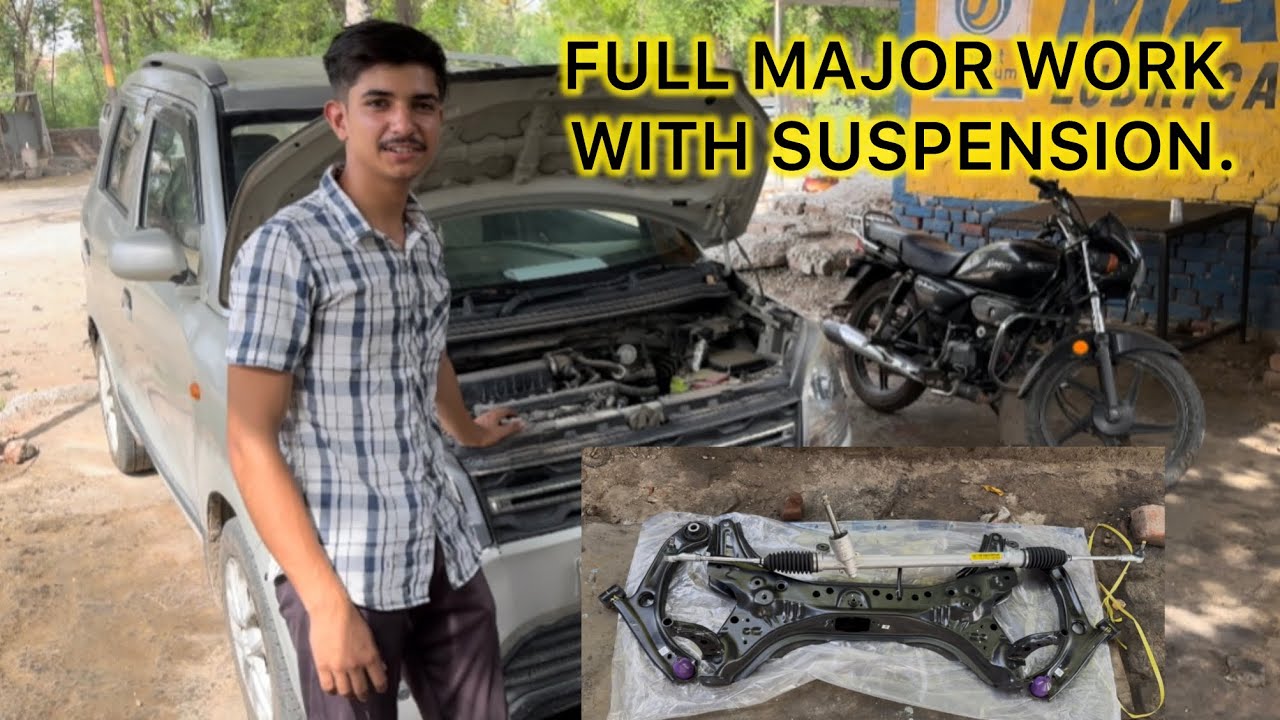 MARUTI SUZUKI WAGONR FULL MAJOR WORK SUSPENSION AND SERVICE.