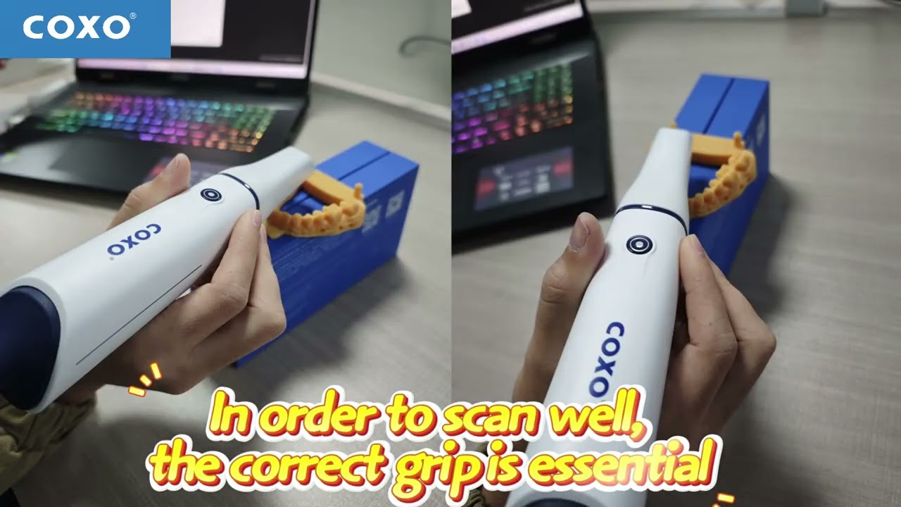 【COXO SCANNER】How to scan perfect scan data quickly and smoothly (Kind Of Model)