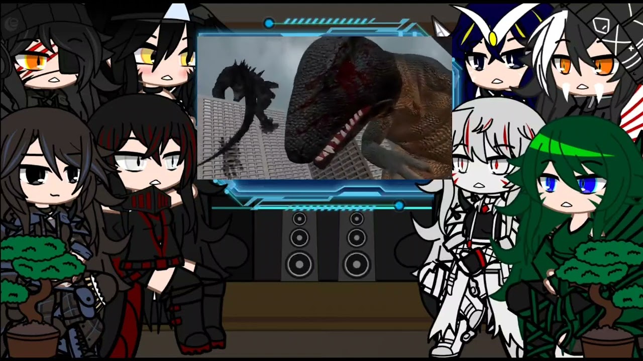 Zillas reagindo a Godzilla vs kong edit zueira+Zilla vs Gorossauro+Rap do spacegodzilla/Gacha Club\
