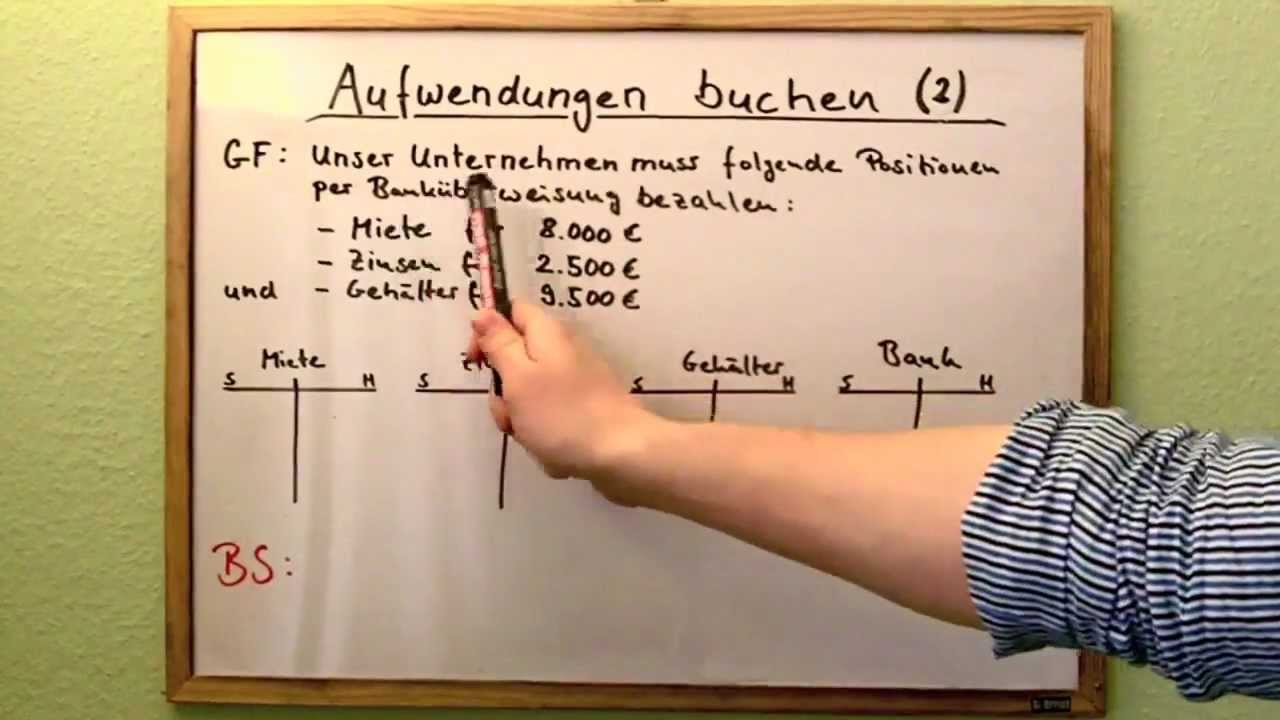 Aufwendungen buchen Teil 2 (Full)