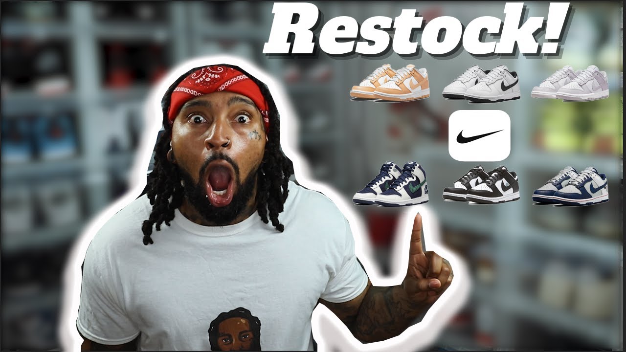 HUGE Nike Dunk RESTOCK expected !