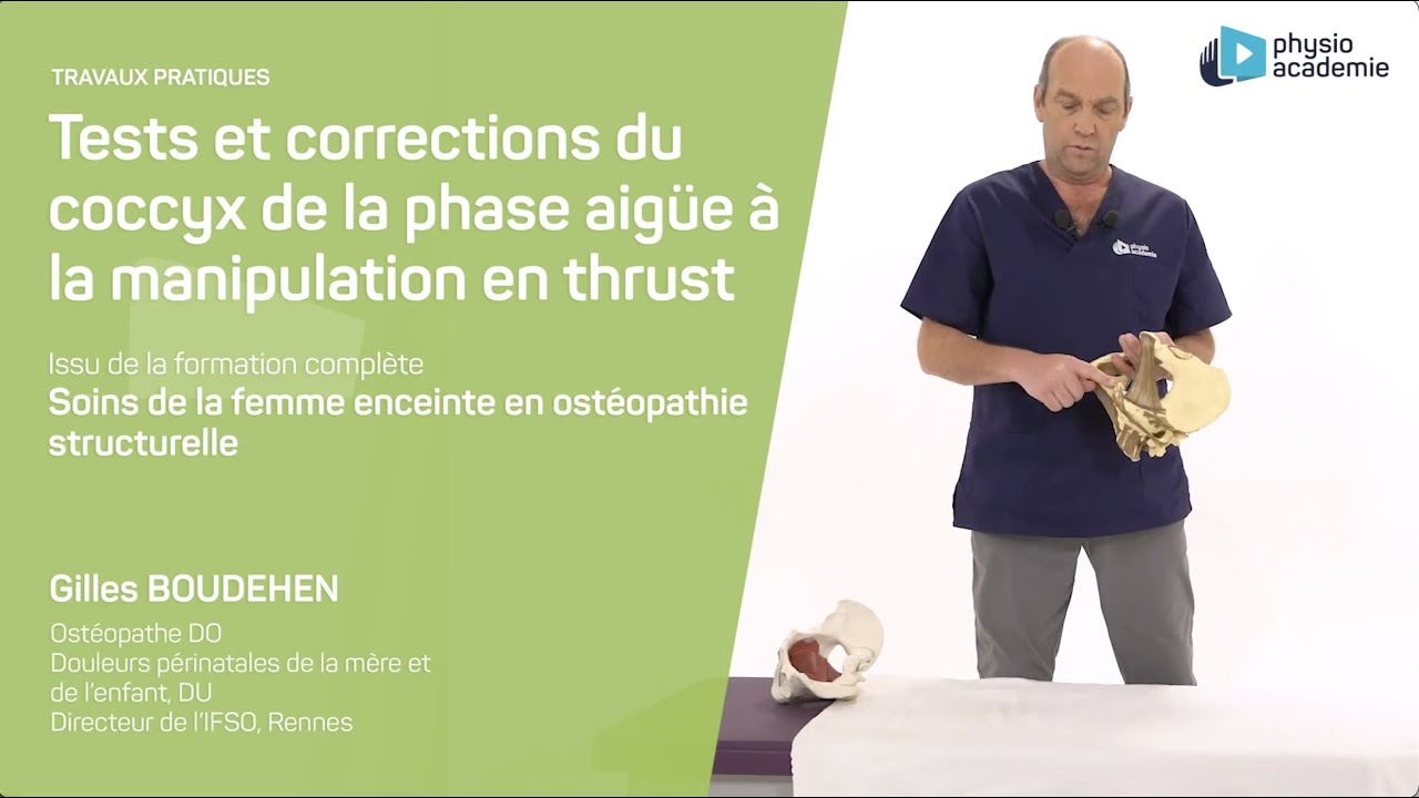 TP - Tests et corrections du coccyx de la phase aigüe à la manipulation en thrust