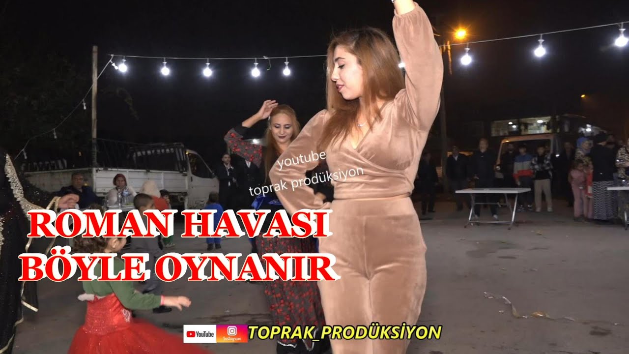 ROMAN KIZI ÖYLE BİR OYNADI Kİ varmı böyle oynayan #romanhavası #romandüğünleri #toprakprodüksiyon