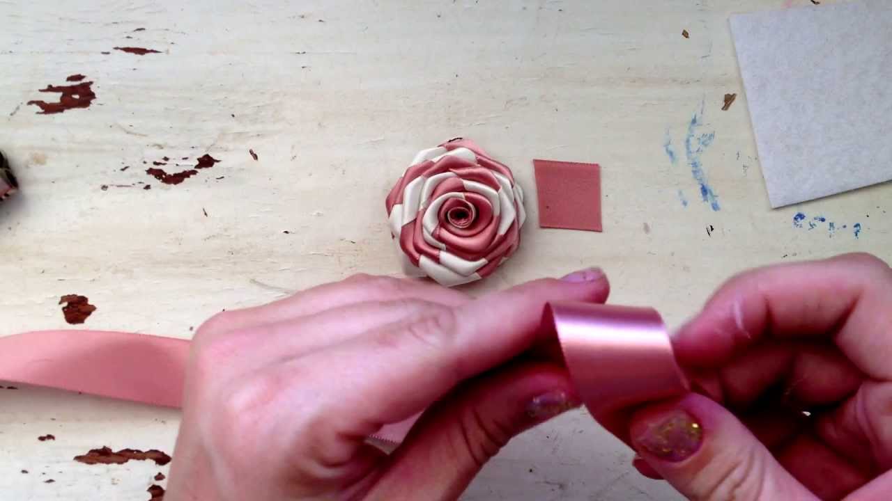 Tutorial DIY Rosette Lollipop Headband for Newborn Baby Toddler Girl Birthday Party