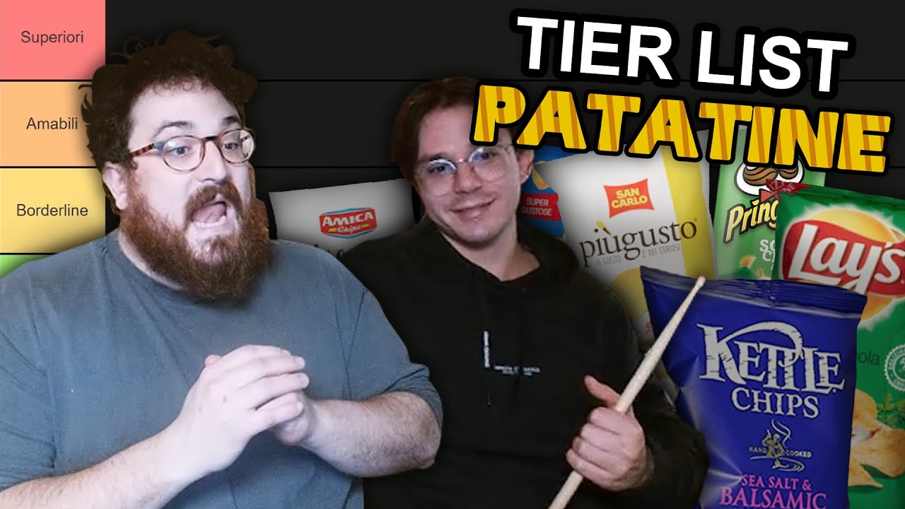 Marco e Pinguz TIER LIST : Patatine 🍟 🥔