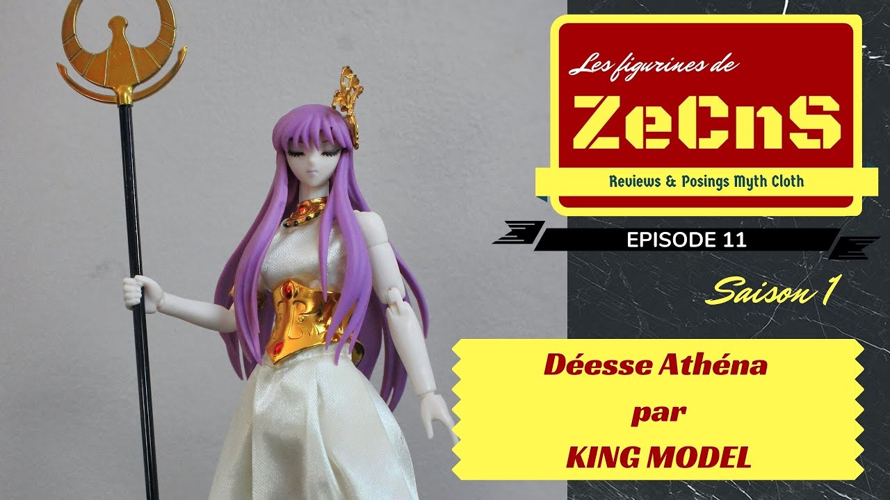Saint Seiya Myth Cloth - Les Figurines de ZeCnS - Déesse Athéna King Model Review