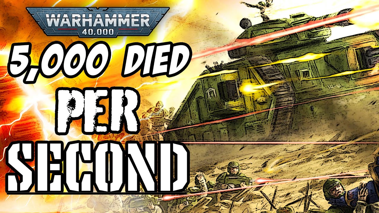 6.5 Million IMPERIAL GUARD attack CHAOS Horde! | Warhammer 40k UEBS2